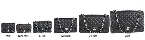 chanel handbag sizes|chanel handbags original.